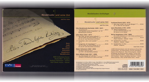 CD-Cover Mendelssohn und seine Zeit